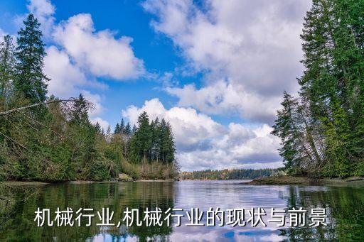 女生机械行业,机械行业的现状与前景