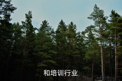 教育和培训行业