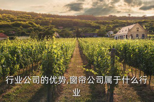 窗帘行业公司的优势,窗帘公司属于什么行业