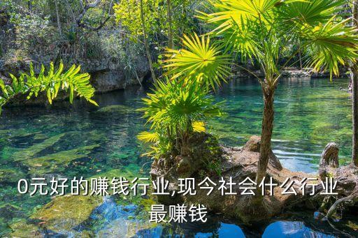 现今0元好的赚钱行业,现今社会什么行业最赚钱