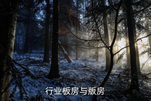 服装行业板房与版房
