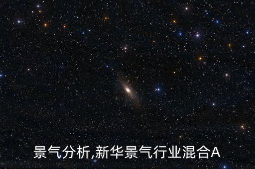 行业景气分析,新华景气行业混合A