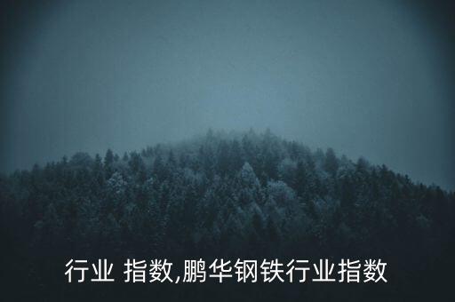 钢铁行业 指数,鹏华钢铁行业指数