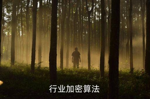 金融行业加密算法