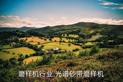 光谱磨样机行业,光谱砂带磨样机