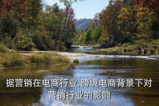 大数据营销在电商行业,跨境电商背景下对营销行业的影响