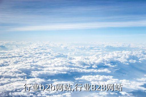 行业b2b网站,行业B2B网站