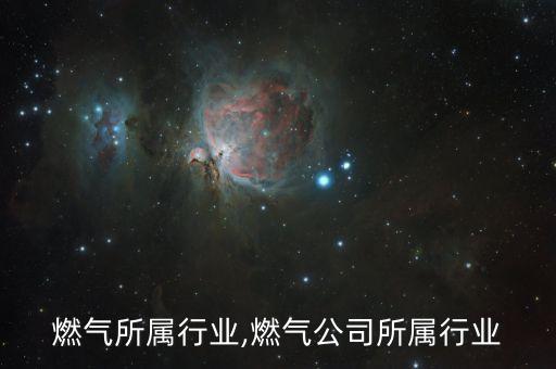 大通燃气所属行业,燃气公司所属行业