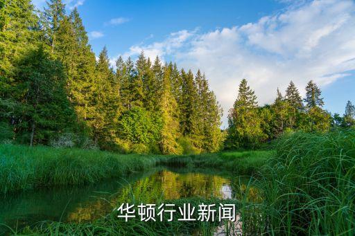 华顿行业新闻