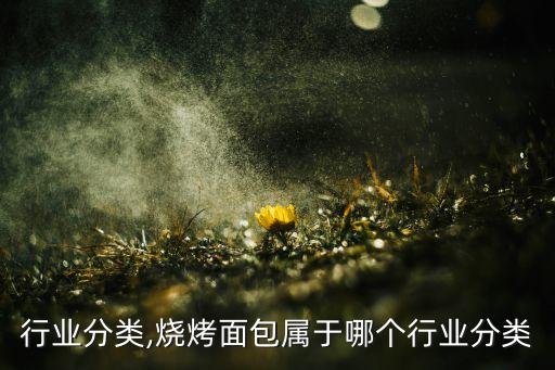 行业分类,烧烤面包属于哪个行业分类