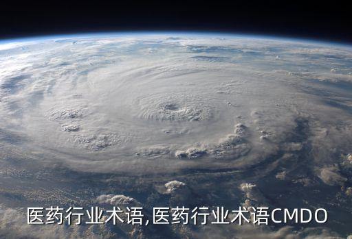 医药行业术语,医药行业术语CMDO