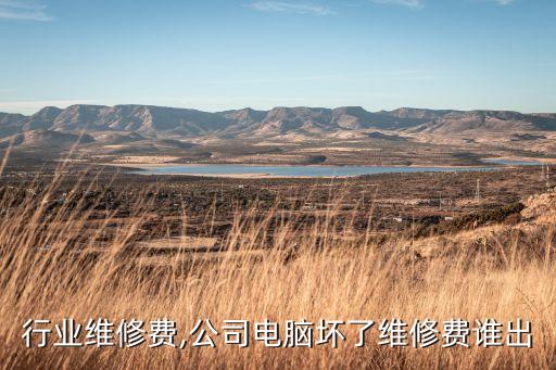 电脑行业维修费,公司电脑坏了维修费谁出
