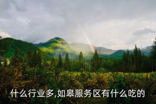 如皋什么行业多,如皋服务区有什么吃的