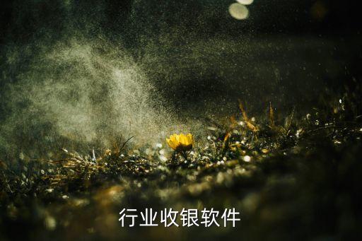 行业收银软件