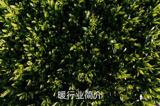 暖行业简介