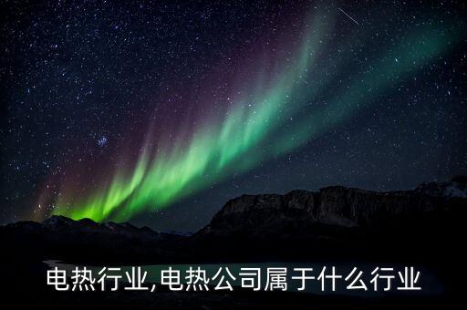 电热行业,电热公司属于什么行业