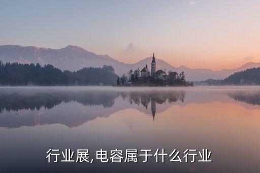 行业展,电容属于什么行业