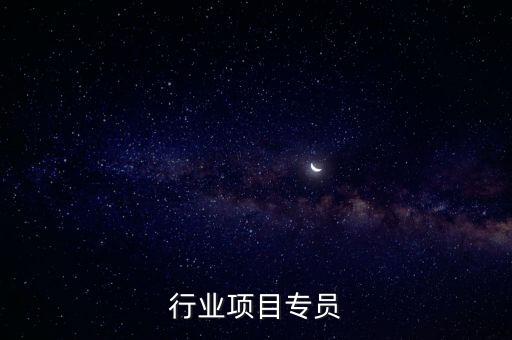 行业项目专员