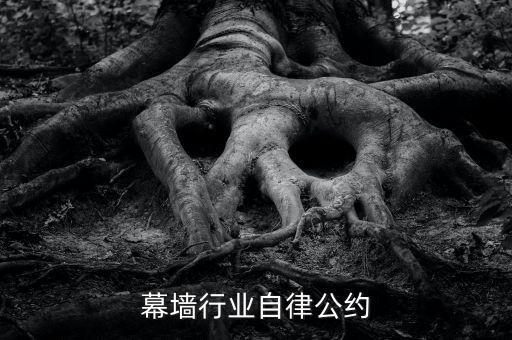 建筑幕墙行业自律公约