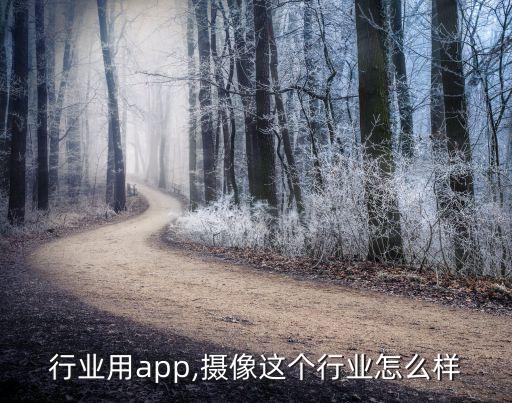 行业用app,摄像这个行业怎么样