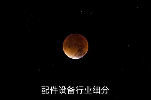 眼镜配件设备行业细分