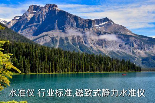 水准仪 行业标准,磁致式静力水准仪