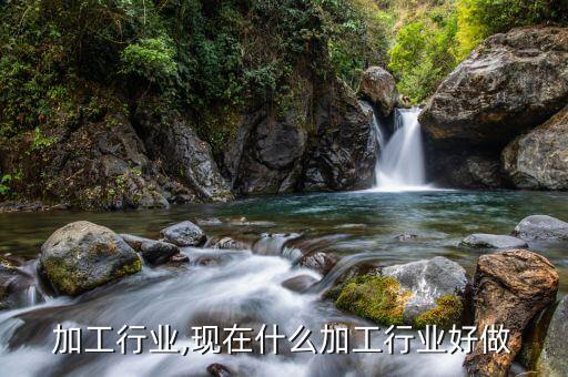 加工行业,现在什么加工行业好做