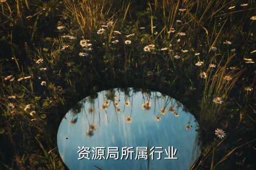 资源局所属行业