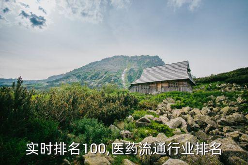 行业实时排名100,医药流通行业排名