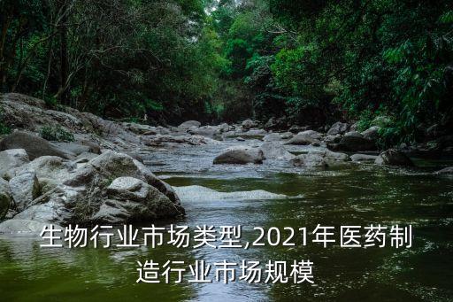 医药生物行业市场类型,2021年医药制造行业市场规模