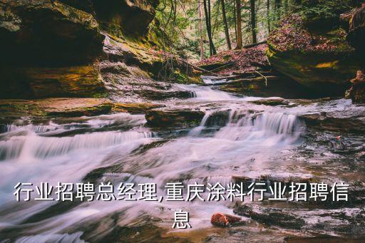 涂料行业招聘总经理,重庆涂料行业招聘信息