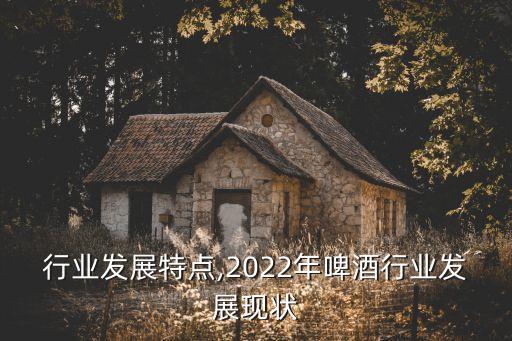 啤酒行业发展特点,2022年啤酒行业发展现状
