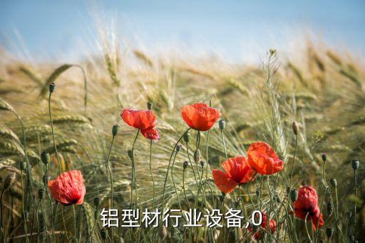 美国铝型材行业设备,0