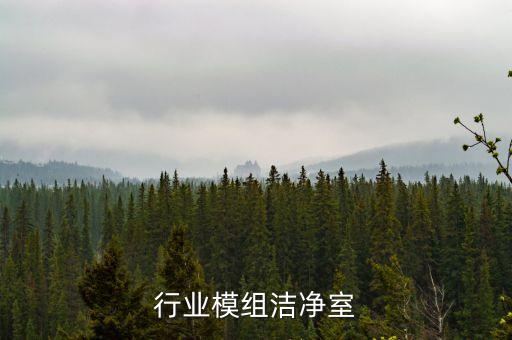 光电行业模组洁净室