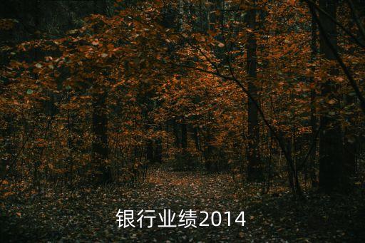 银行业绩2014