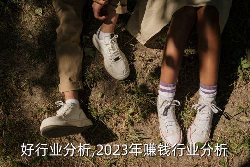 赚钱好行业分析,2023年赚钱行业分析