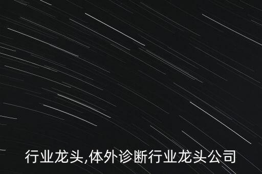 行业龙头,体外诊断行业龙头公司