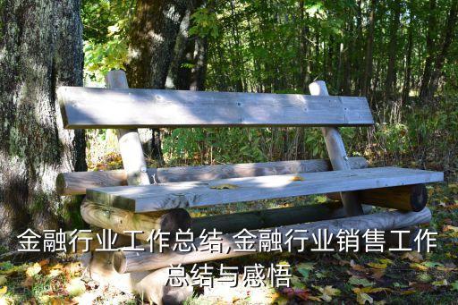 金融行业工作总结,金融行业销售工作总结与感悟