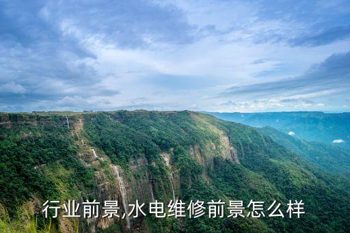 行业前景,水电维修前景怎么样