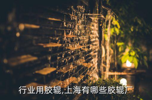 行业用胶辊,上海有哪些胶辊厂