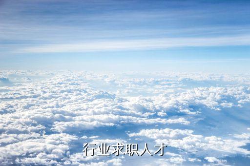 行业求职人才