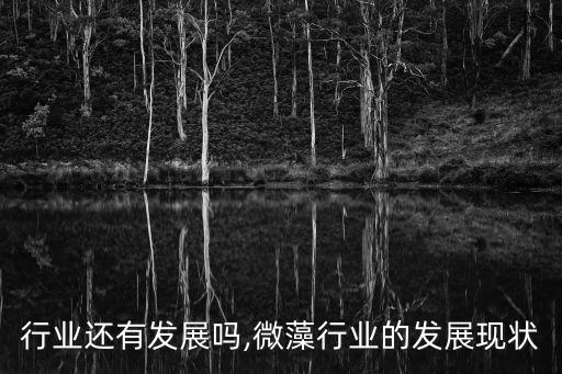 行业还有发展吗,微藻行业的发展现状