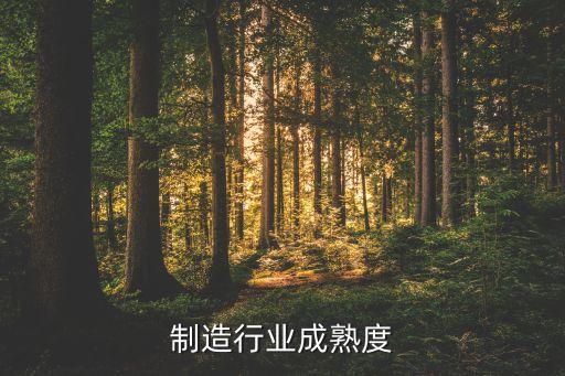 医药制造行业成熟度