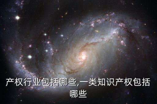 知识产权行业包括哪些,一类知识产权包括哪些