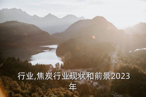  行业,焦炭行业现状和前景2023年