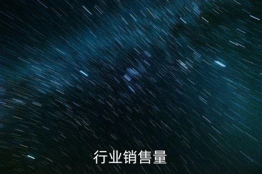 行业销售量