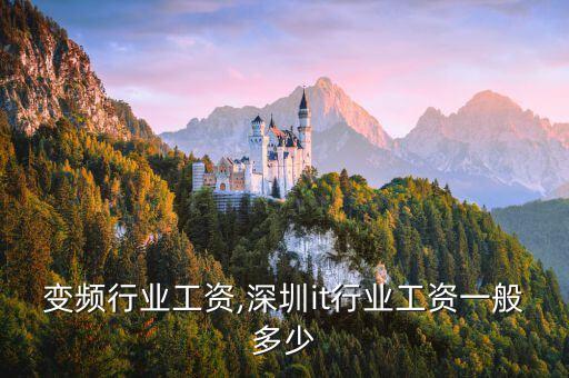深圳变频行业工资,深圳it行业工资一般多少