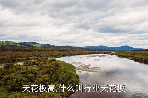 行业天花板高,什么叫行业天花板
