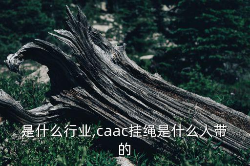 挂绳是什么行业,caac挂绳是什么人带的