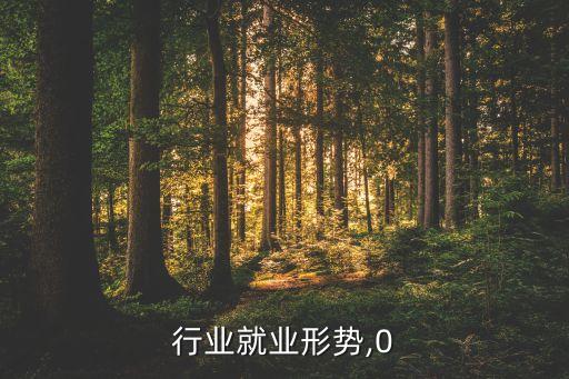 行业就业形势,0